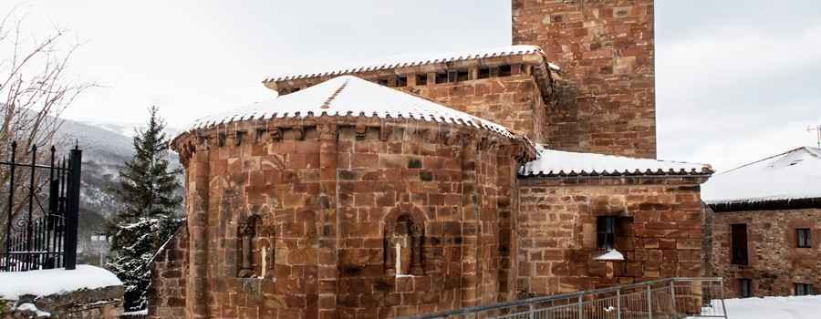 Pineda de la Sierra, románico de invierno