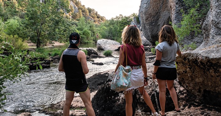 Fuente Azul o Fuente de las Mozas - Natacion en Hortigüela