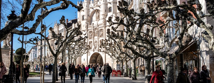 El Espolón, para sentirse burgalés en Burgos