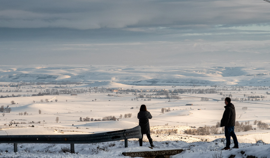 La Bureba desde el Portillo de Busto