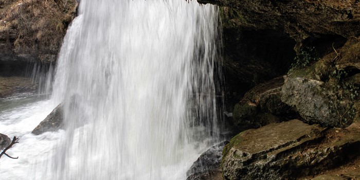 Desfiladero del Ayuda, el río del Condado de Treviño