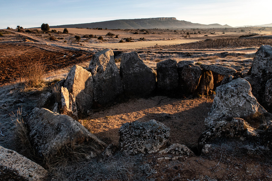 Solsticio en el dolmen de Cubillejo/Mazariegos