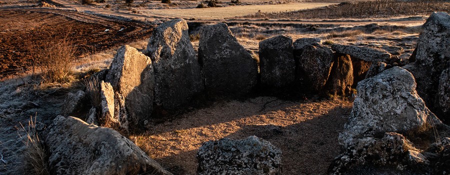 Solsticio en el dolmen de Cubillejo/Mazariegos