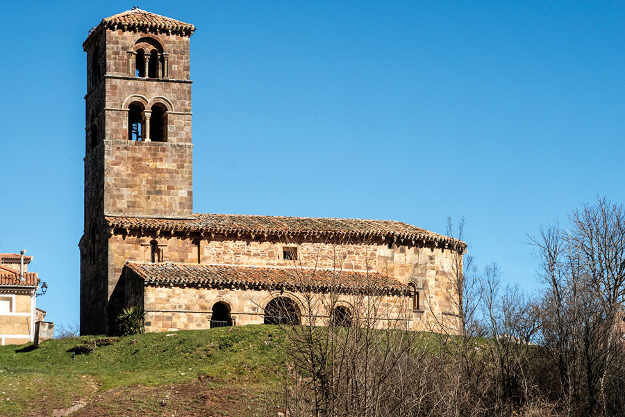 Vizcaínos y su reveladora iglesia románica